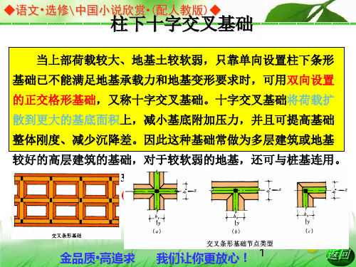 基础工程学-第4章 柱下十字交叉基础