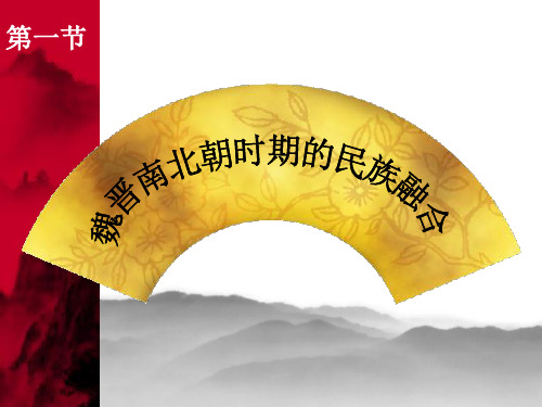 魏晋南北朝时期的民族融合