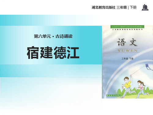 《宿建德江》PPT-完美版