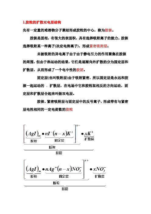 胶体部分