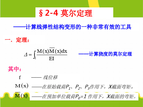 材料力学莫尔定理