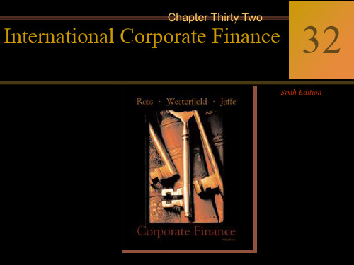 《Corporate Finance (公司金融学)》课件 (33)