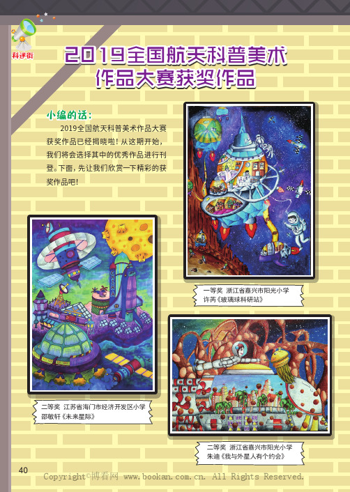 2019全国航天科普美术作品大赛获奖作品