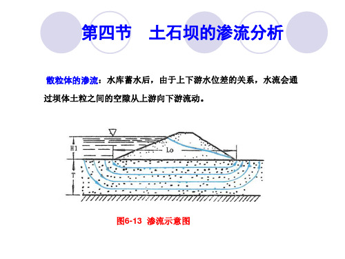 土石坝渗流与稳定(河海大学水工建筑物课件)