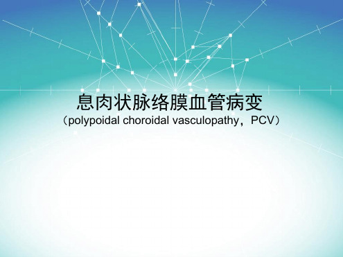 息肉状脉络膜血管病变