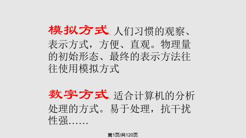 数字逻辑2011PPT课件