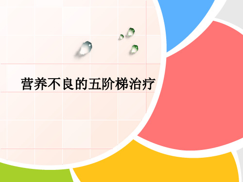 营养不良的五阶梯治疗PPT课件