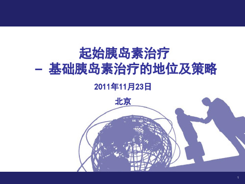 甘精胰岛素起始治疗