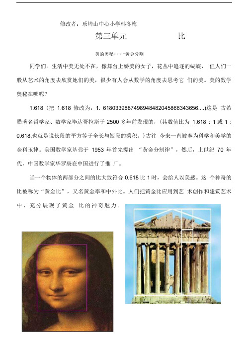 六年级数学阅读材料修改.doc