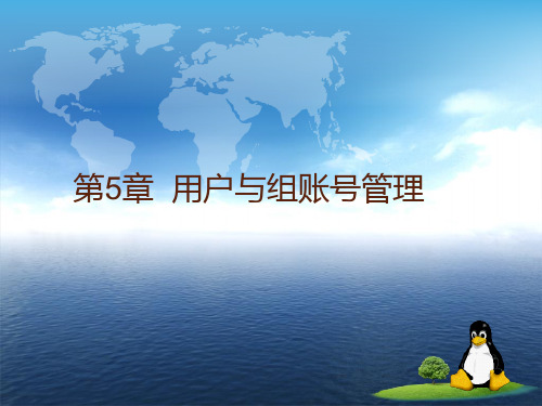 第5章 用户与组账号管理
