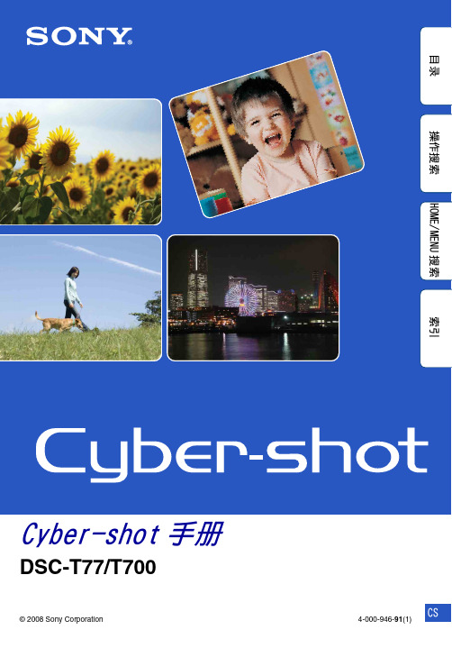 SONY DSC-T77 T700 相机 说明书
