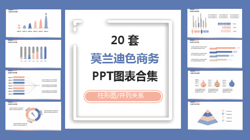 20套莫兰迪色ppt图表合集 (46)