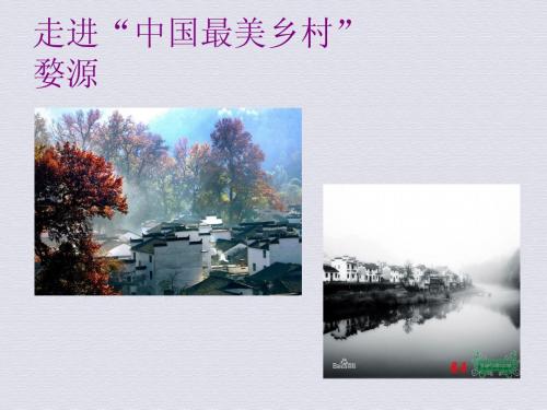 婺源 课件