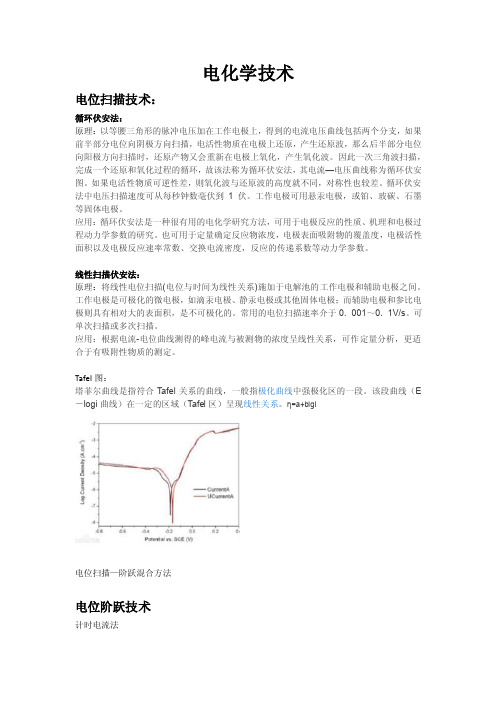 电化学测试技术