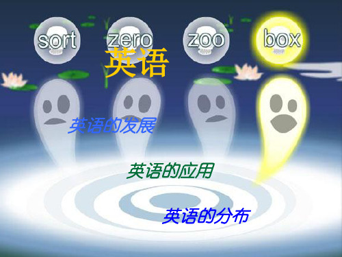 英语世界的语言ppt.