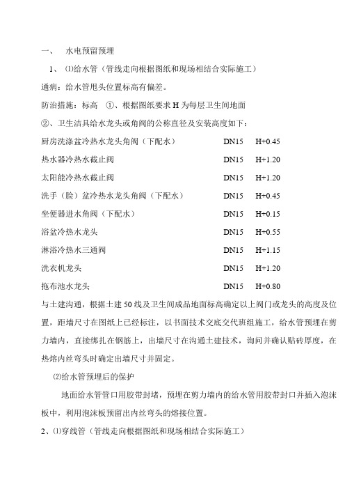 图纸深化内容
