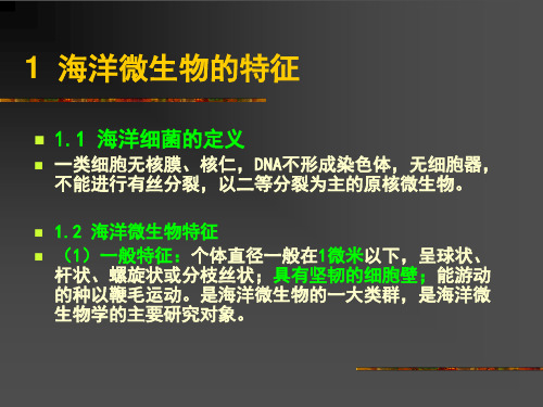 2 海洋细菌