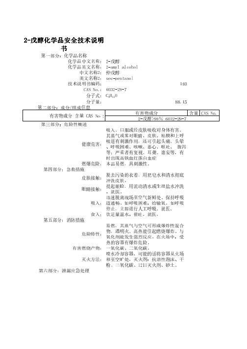 2-戊醇