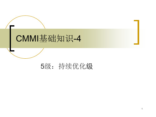 CMMI基础知识4-5级