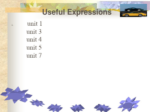 useful expressions