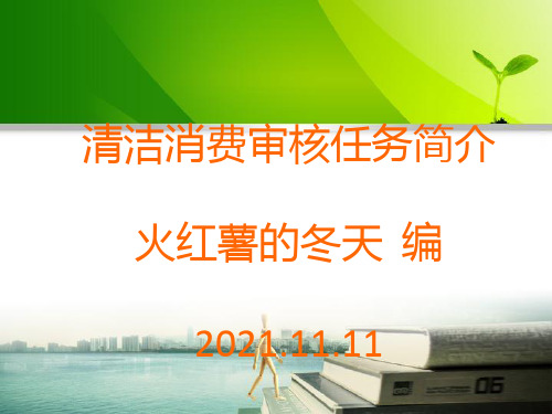 清洁生产审核工作简介与环保核查ppt课件