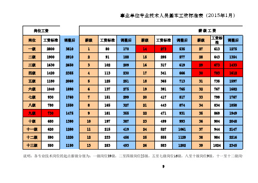 20060701工资套改表(分开版A4)
