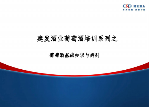 葡萄酒基础知识ppt课件