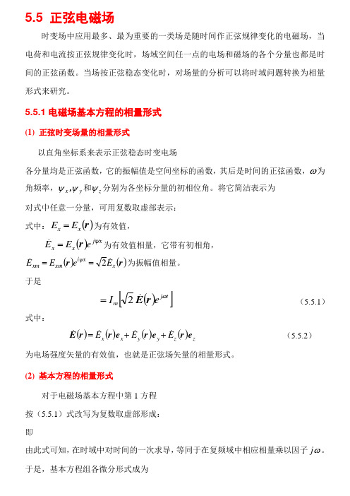  正弦电磁场()
