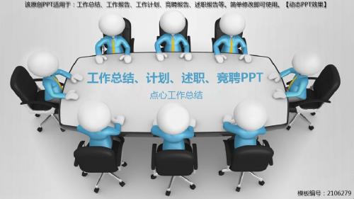 点心工作总结-2018最新原创PPT模板