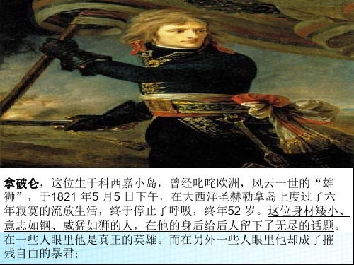 高中历史选修2教学课件精选：《拿破仑帝国的建立与封建制度的复辟》
