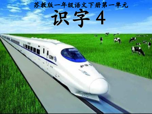 新版一年级下册《识字4》课件-25页精品文档