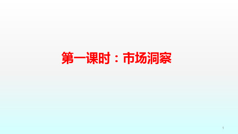 市场洞察ppt课件