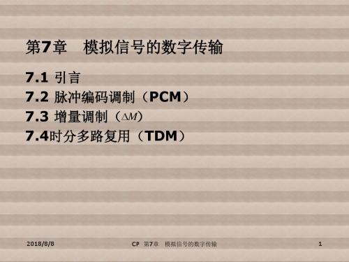 通信原理 (7)