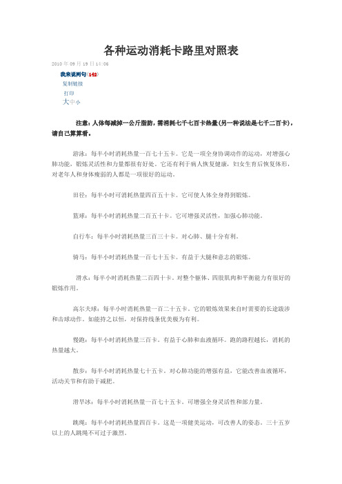 食物的能量
