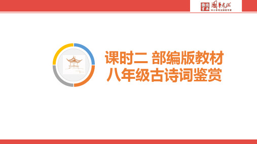 2020届中考语文总复习课件：2.课时二 部编版教材八年级古诗词鉴赏