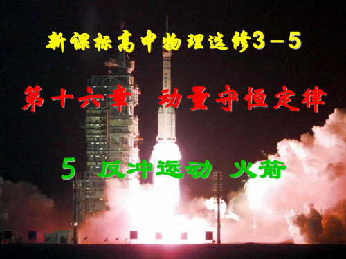 《动量守恒定律》高中物理ppt优质课件人教版1
