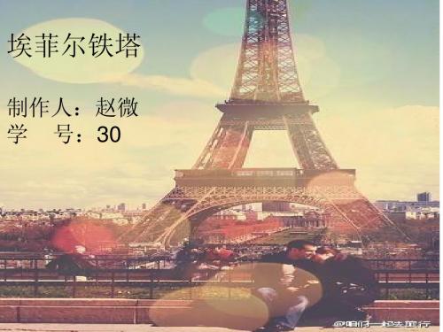 赵微埃菲尔铁塔