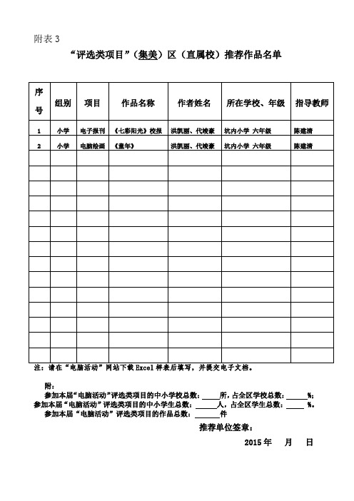 厦教基[2015]4号附件