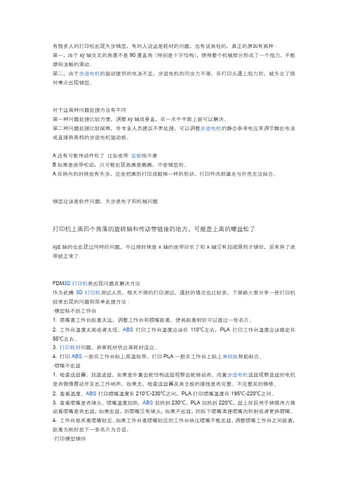 3D打印错层分析