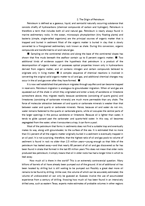 TPO-43 阅读文本和对应题目文本 第2篇