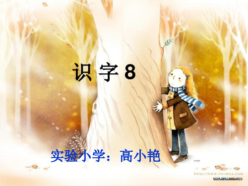 二年级上册《识字8》PPT