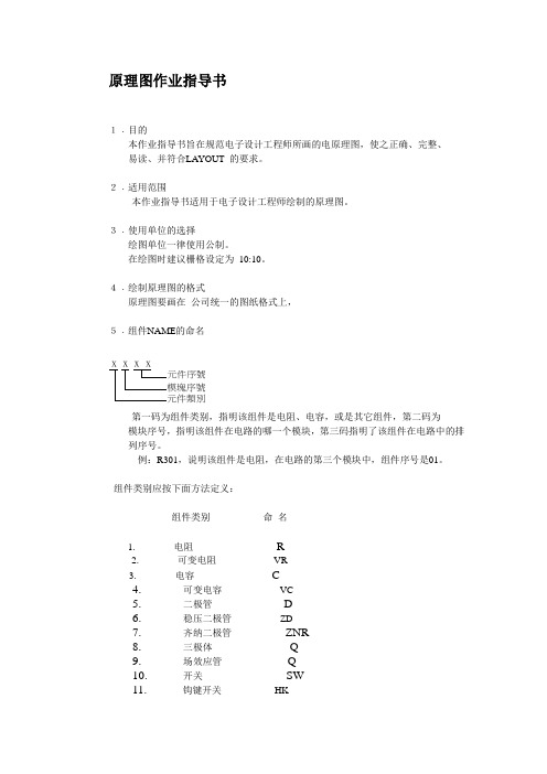 原理图作业指导书