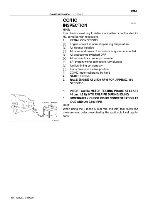 5EFE_Engine_Repair_Manual 发动机修理手册