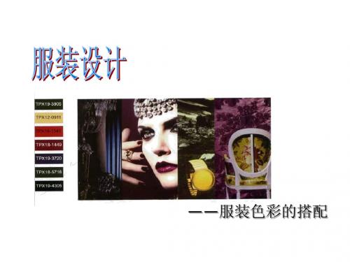 八年级美术下青春风采第二课时色彩搭配