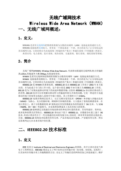 无线广域网技术