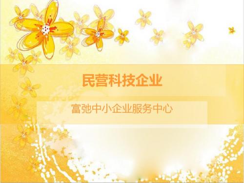 民营科技企业