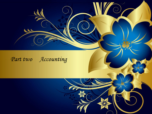 剑桥金融财务英语part2accounting