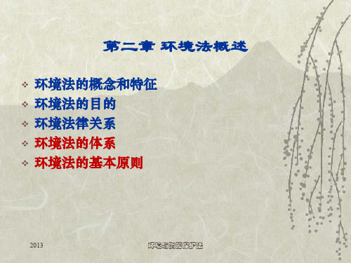 环境法概述ppt