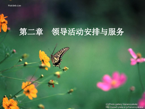 第二章  领导活动安排与服务 文秘