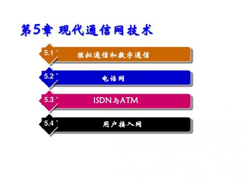 现代通信网技术